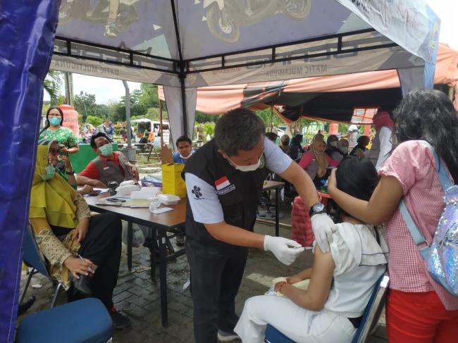 Targetkan 5000 Dosis Vaksin, RSUD Dumai Laksanakan Vaksinasi Massal Selama 2 Hari
